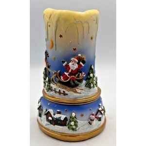 Christmas Led Candle Santa tree Sleigh Snowman Reindeer